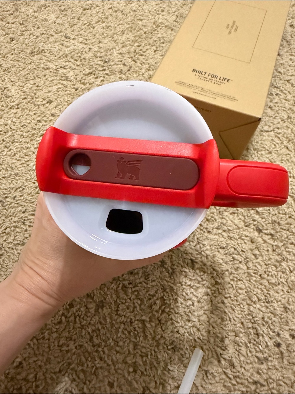 Stanley 30 oz Red Quencher H2.0 Tumbler - Picture 4 of 7